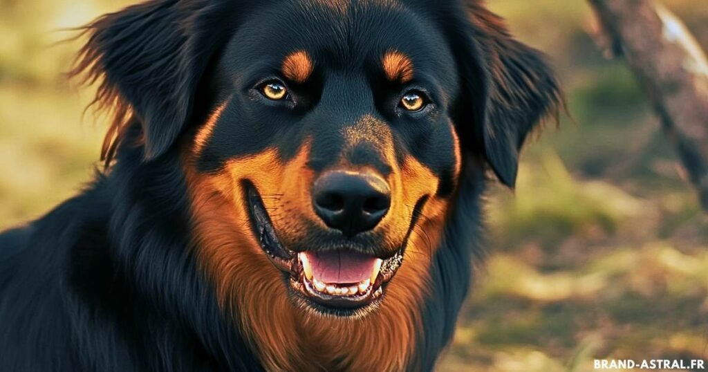 Golden Rottie Retriever