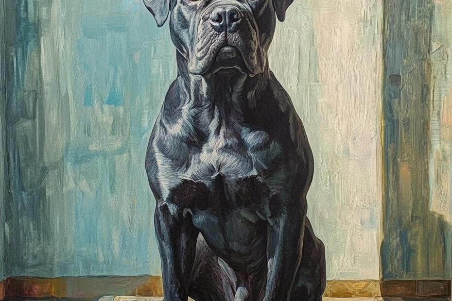 Quelle est la taille et le poids moyen d’un Cane Corso adulte ?