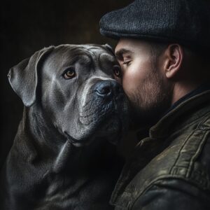 promener un Cane Corso 