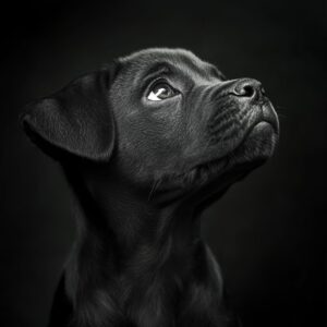 chiot Cane Corso pleure la nuit, 