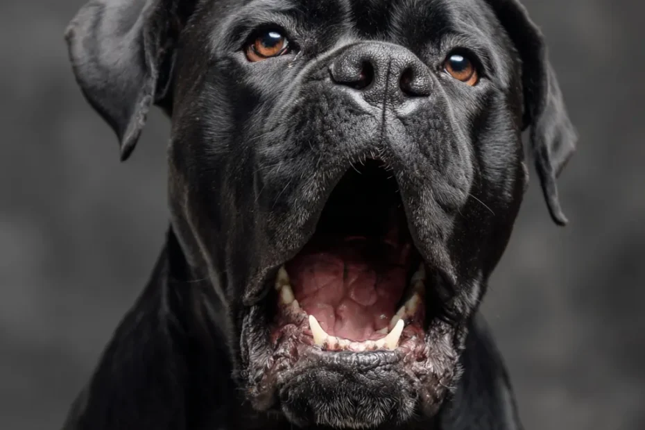 Mon Cane Corso grogne, est-ce normal ?